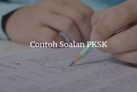 Contoh Soalan PKSK